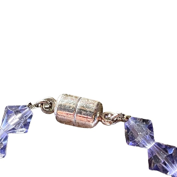 Swarovski Crystals Bicone Bead Hand Strung Necklace - Picture 4 of 8